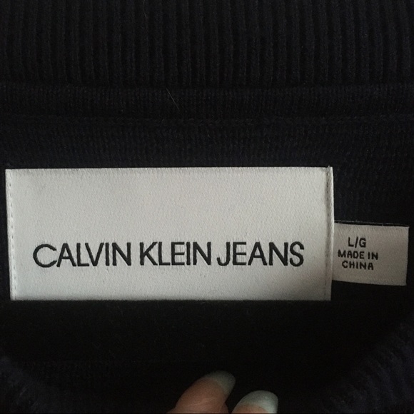 Calvin Klein Dark Blue Sweater - Picture 3 of 3